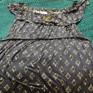 Lane Bryant 18/20 Casual Navy Blue Dress